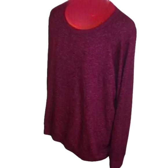 Buffalo David Bitton Magenta Pink Women’s Crewneck Sweater, Size XL - Picture 3 of 6